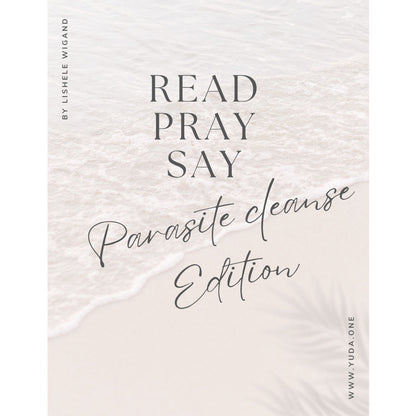 Read Pray Say Parasite Cleanse Bible Devotional eBook