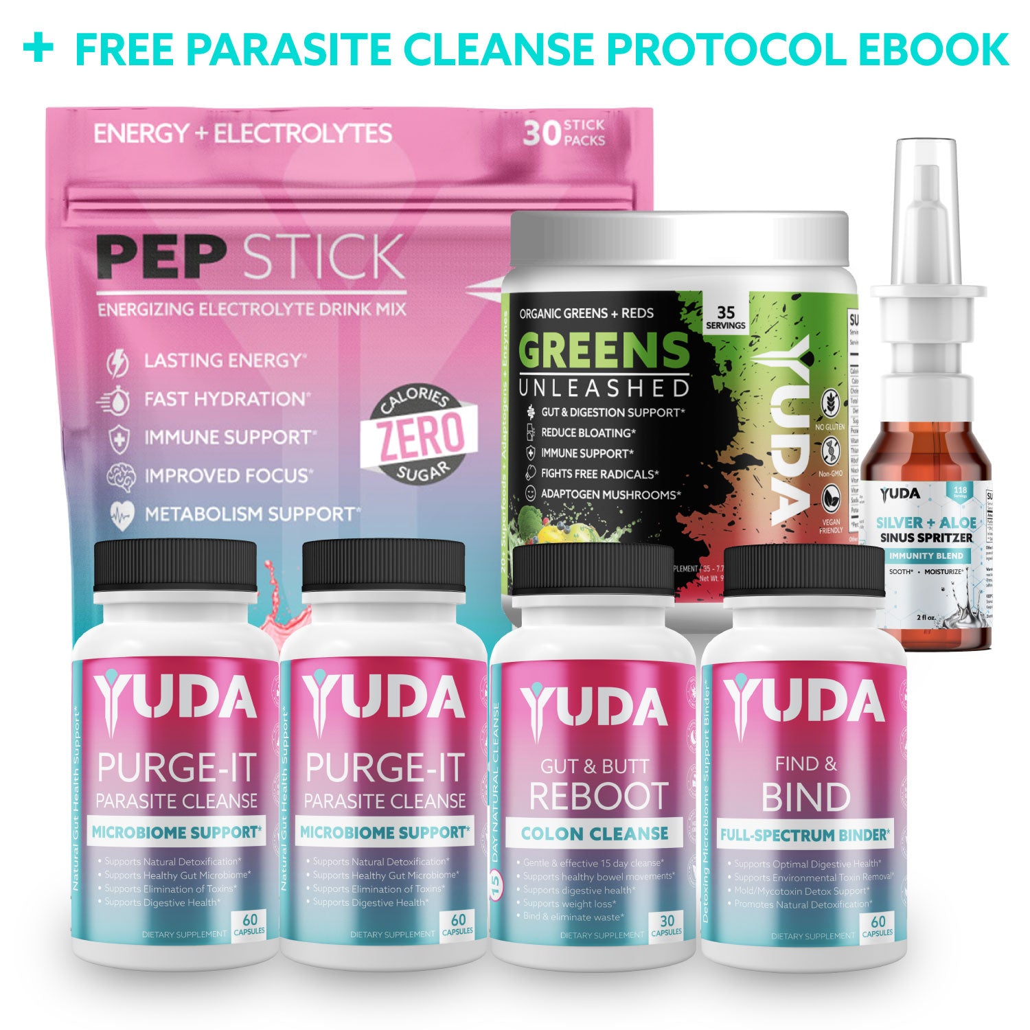 Parasite Cleanse Build Your Own Bundle + Free eBook