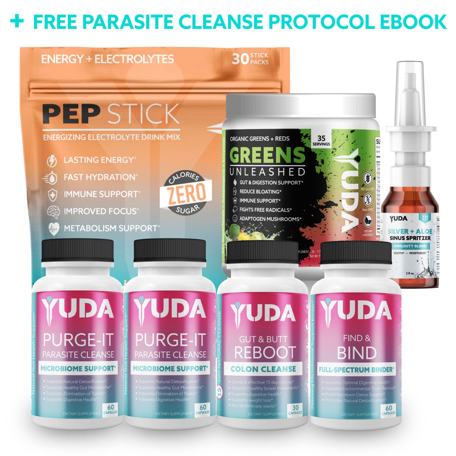 Parasite Cleanse Build Your Own Bundle + Free eBook