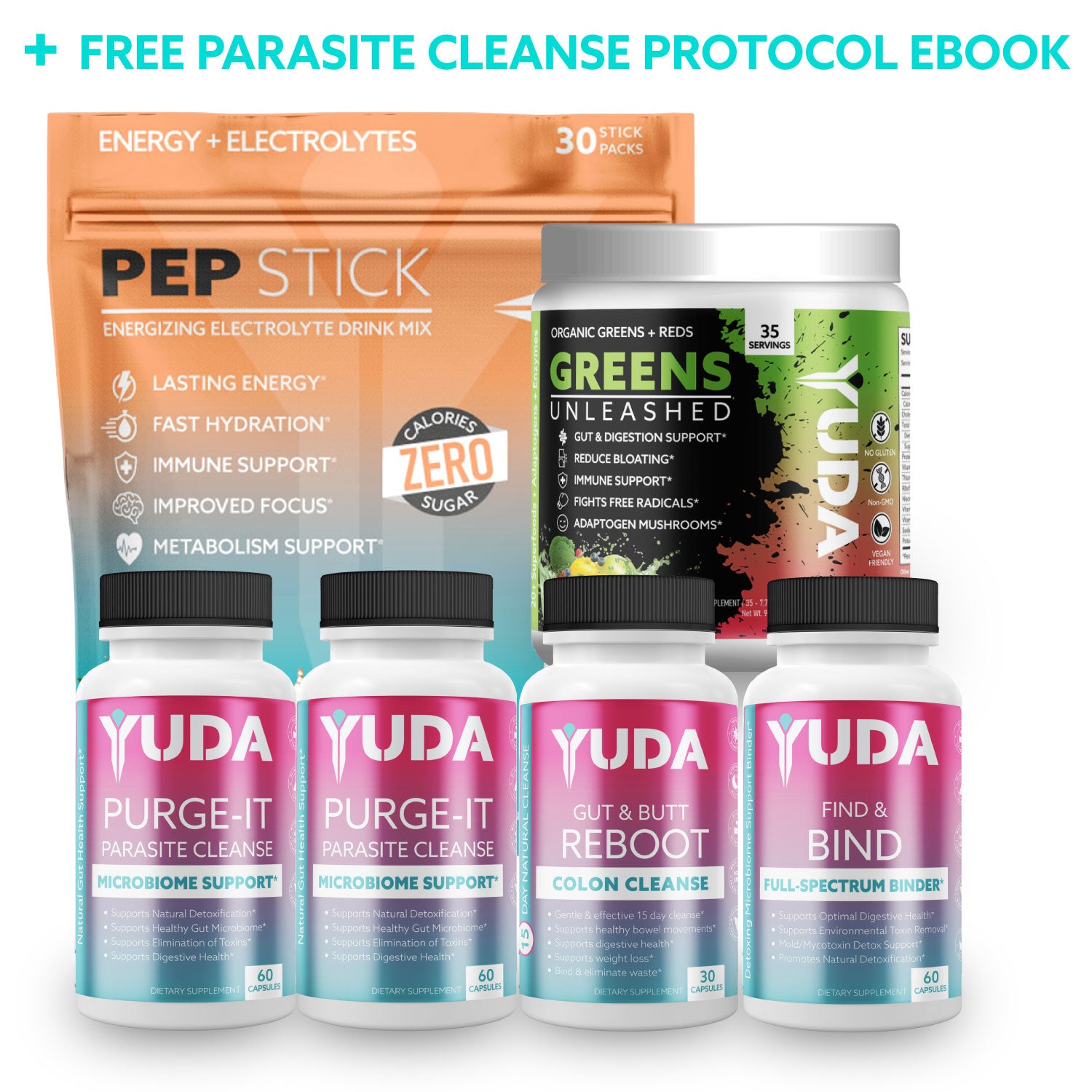 Parasite Cleanse Build Your Own Bundle + Free eBook