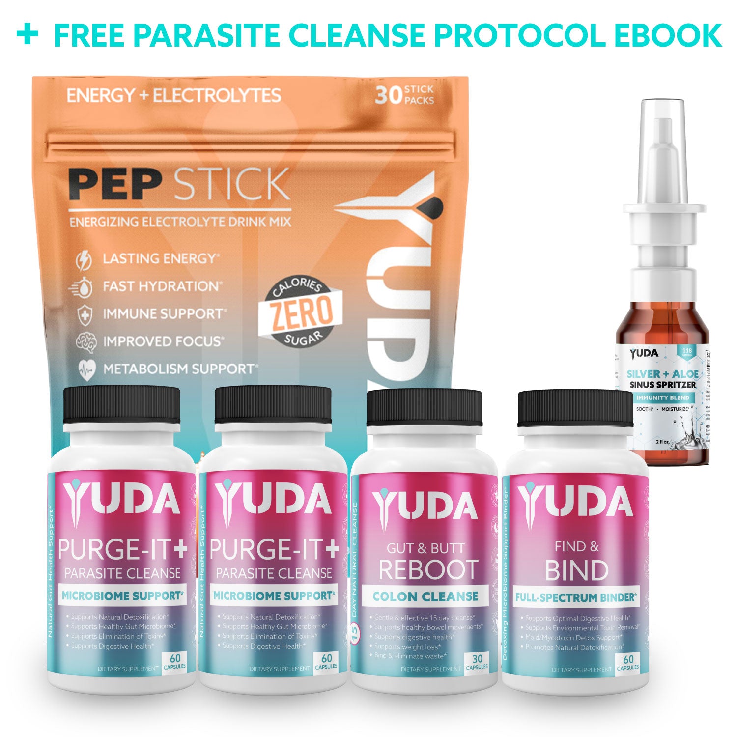 Parasite Cleanse Build Your Own Bundle + Free eBook